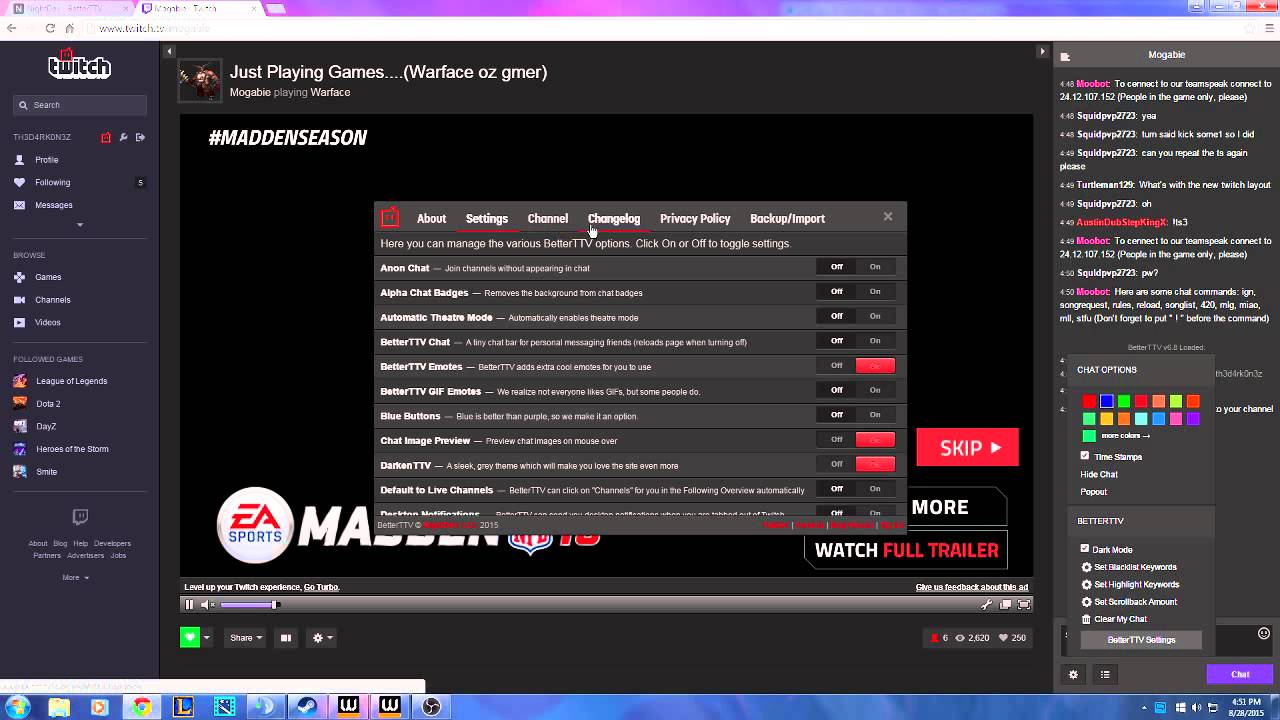 How To Make Twitch Dark Mode Plus How To Make Your Own Emotes Youtube