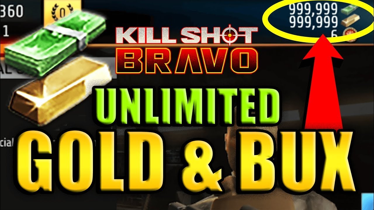[Kill Shot Bravo] Unlimited Money & Gold Hack Mod Apk.