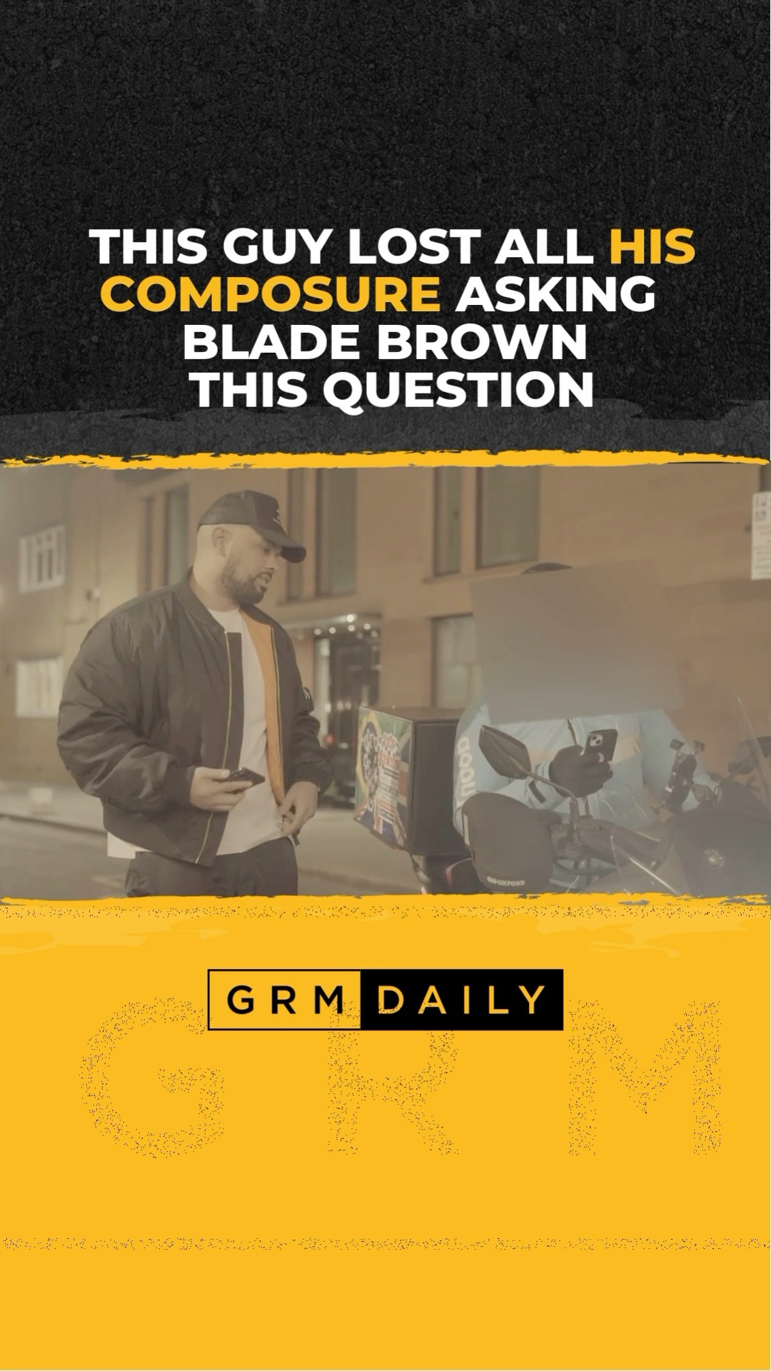 Looool how can he ask him that ?? Blade Brown 16 Summers is out now!