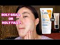 Cerave Hydrating Sunscreen Face Sheer Tint SPF 30 Application + Review! Cerave Tinted Sunscreen