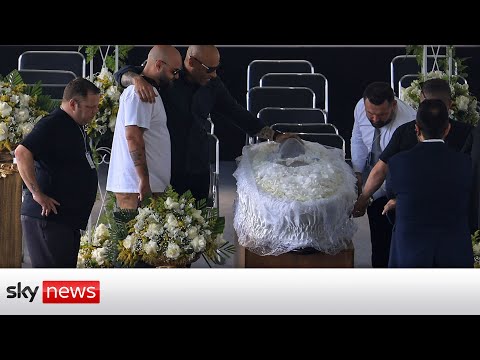 In full: Pele lying in state