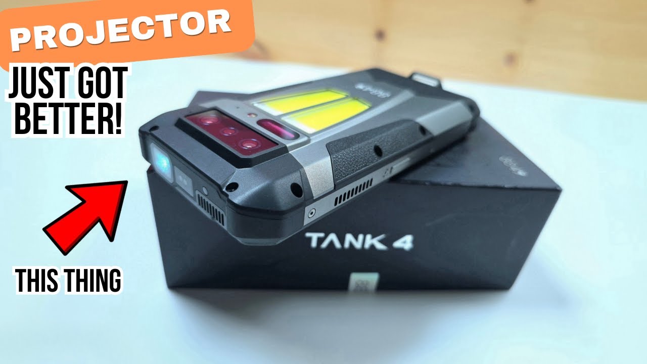 A Projector With A Phone! - 8849 Tank 4 (Review)