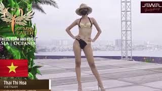 MISS EARTH VIETNAM 2020 | FITNESS, FORM AND POISE COMPETITION