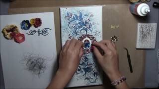 Dream A Mixed Media Canvas Tutorial
