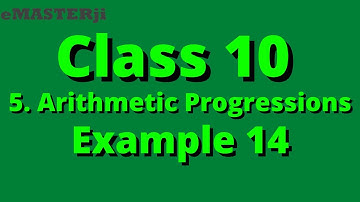 chapter 5 example 14 maths ncert class 10th| important questions chapter 5 | class 10 maths