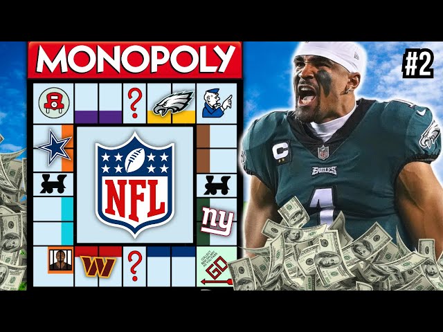 NFL MONOPOLY #2 - Richest Team Wins! (Madden 23) 