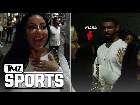 Kiara Mia Kicks It with International Soccer Stars | TMZ Sports