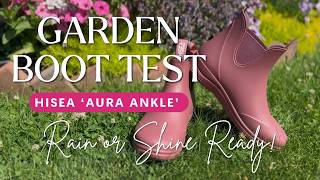 🩷 Putting My New Garden Boots to the Test with Summer Garden Chores! 🥾 Garden Boot Review (HISEA)🌿