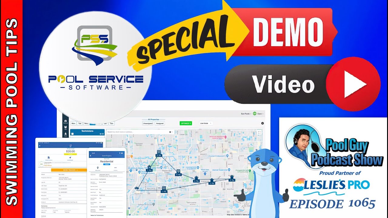 PSS (Pool Service Software), Go Beyond with your Pool Business, Demo