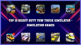 Top 10 Heavy Duty Tow Truck Simulator Android Games screenshot 5