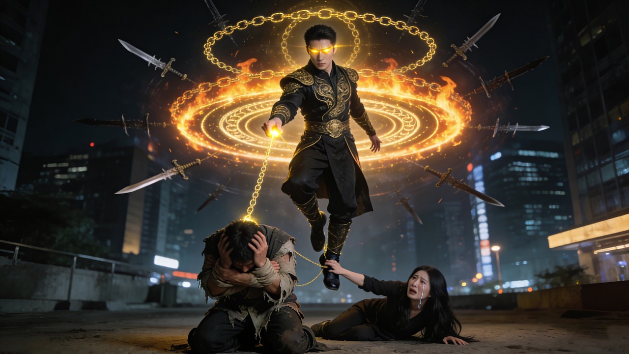 盲眼二十年觉醒！他下山揪出夺权养子，揭爷爷被害真相，救妹救母惩治仇家