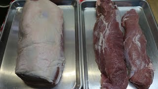Today i am sharing with you the difference between cuts of pork loin
and tenderloin. they are vastly different have applications. they...