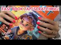 Asmr  fast book  tapping  scratching  no talking  asmrvilla