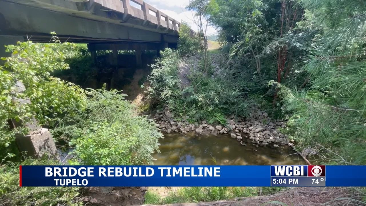 Tupelo’s West Main bridge replacement: Estimated finish by Nov. 2024