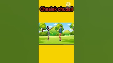 first animation video ♥️|| chalaak chudail 💜💜#shorts #trending #animationvideo
