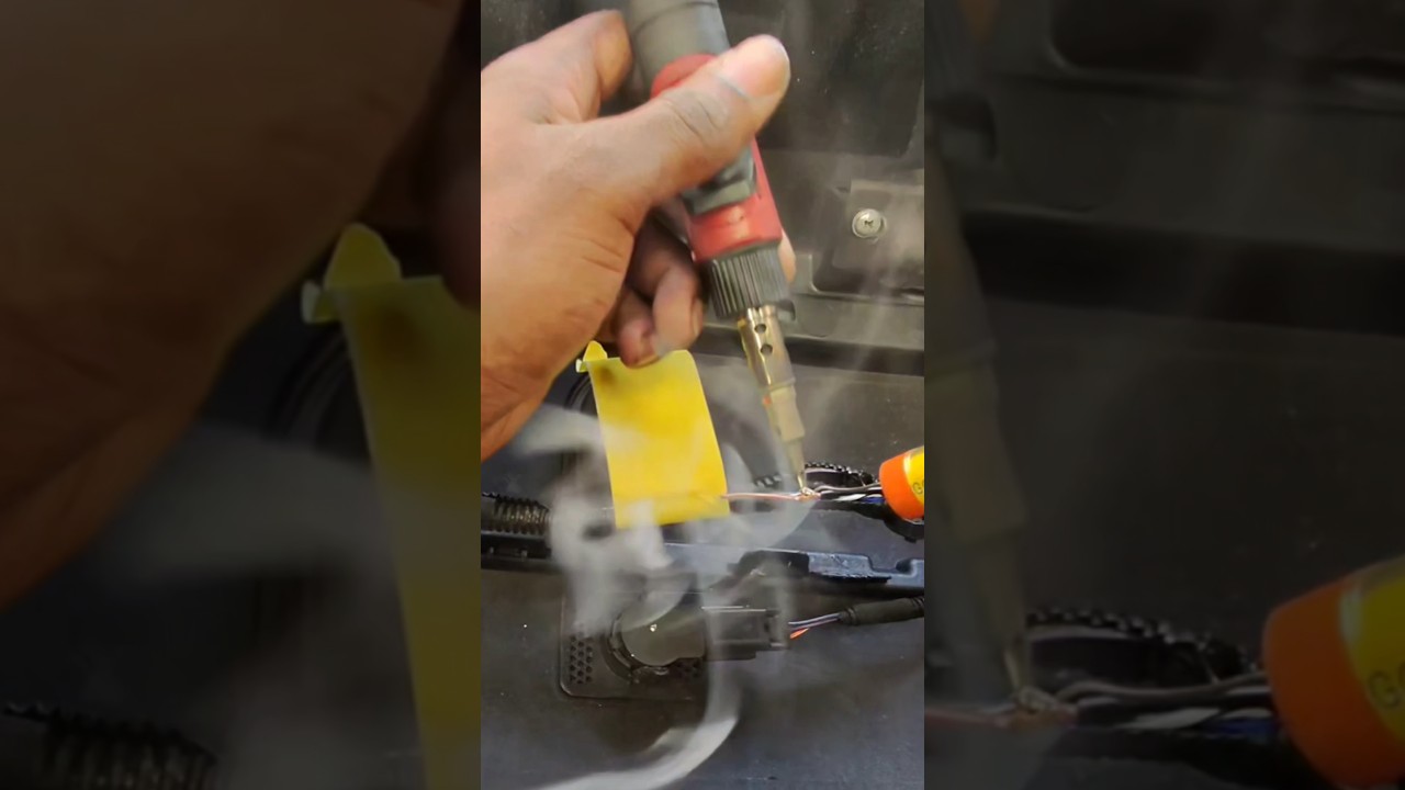How to properly repair a wiring harness 