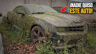 ¡PAGUÉ un PRECIO RIDÍCULO por este CAMARO SS ABANDONADO de SUBASTA... TIRÉ mi DINERO a la BASURA?