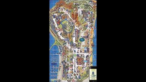 Cedar Point Maps over the Years Part 3  - History