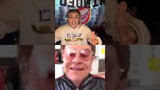 BRIGHT MINDED with Miley Cyrus in LIVE ON INSTAGRAM WITH ELTON JOHN- EPISODE 14