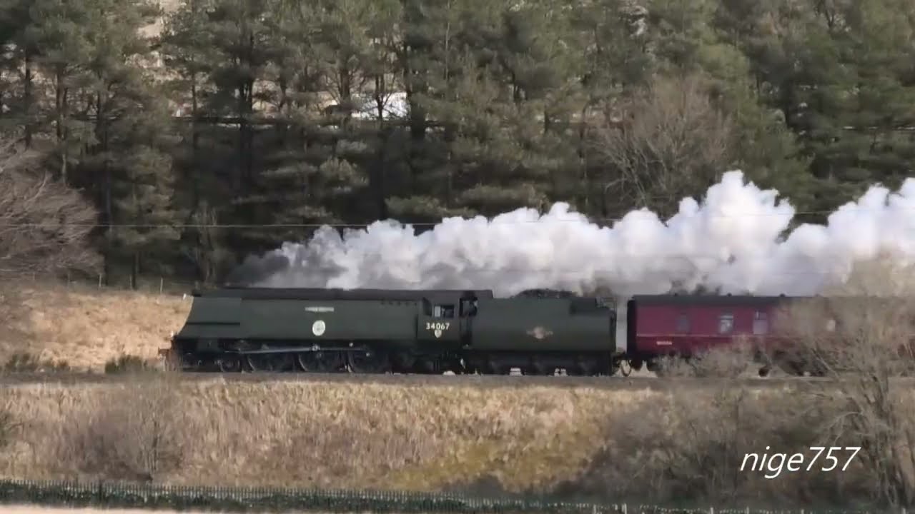 SR 34067 Tangmere with the Cumbrian Mountain Express 28/03/26