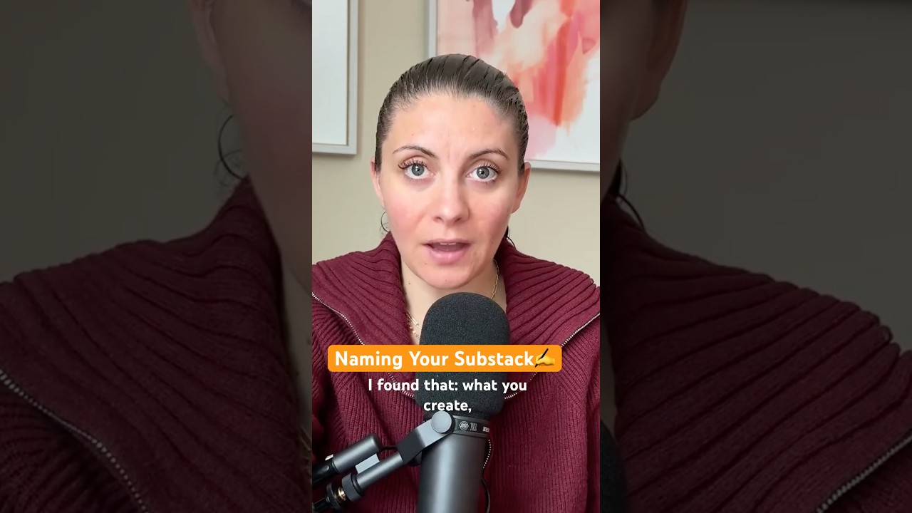 What to name your Substack profile vs. publication ✍️