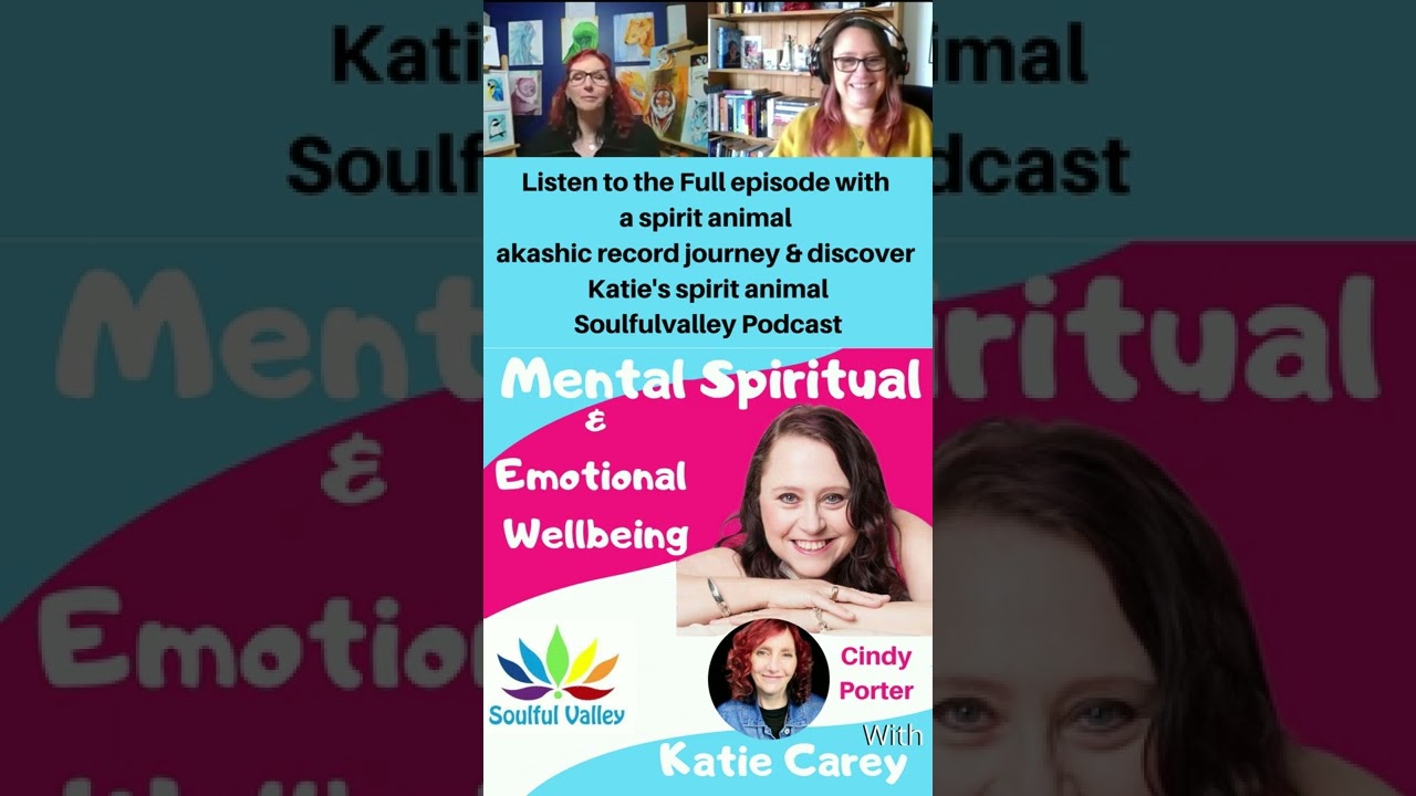 Soulful Valley Podcast Spirit Animal Akashic Record with Artist Cindy Porter