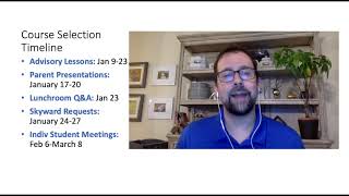 Course Selection Overview for Advisory