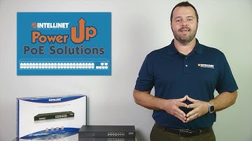 Intellinet 16 Port Gigabit Ethernet PoE+ Switch