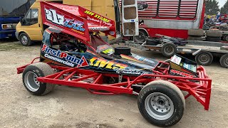 Brisca F1 Stockcars Heat 4 Skegness Raceway 12/05/24.