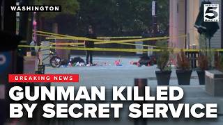 Secret Service kills gunman near White House