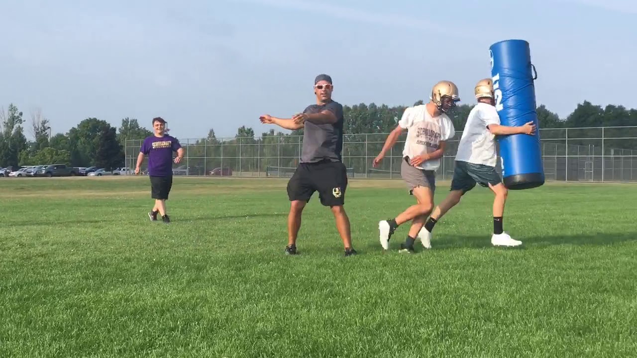 Sights and sounds from first day of high school football practice around Kalamazoo