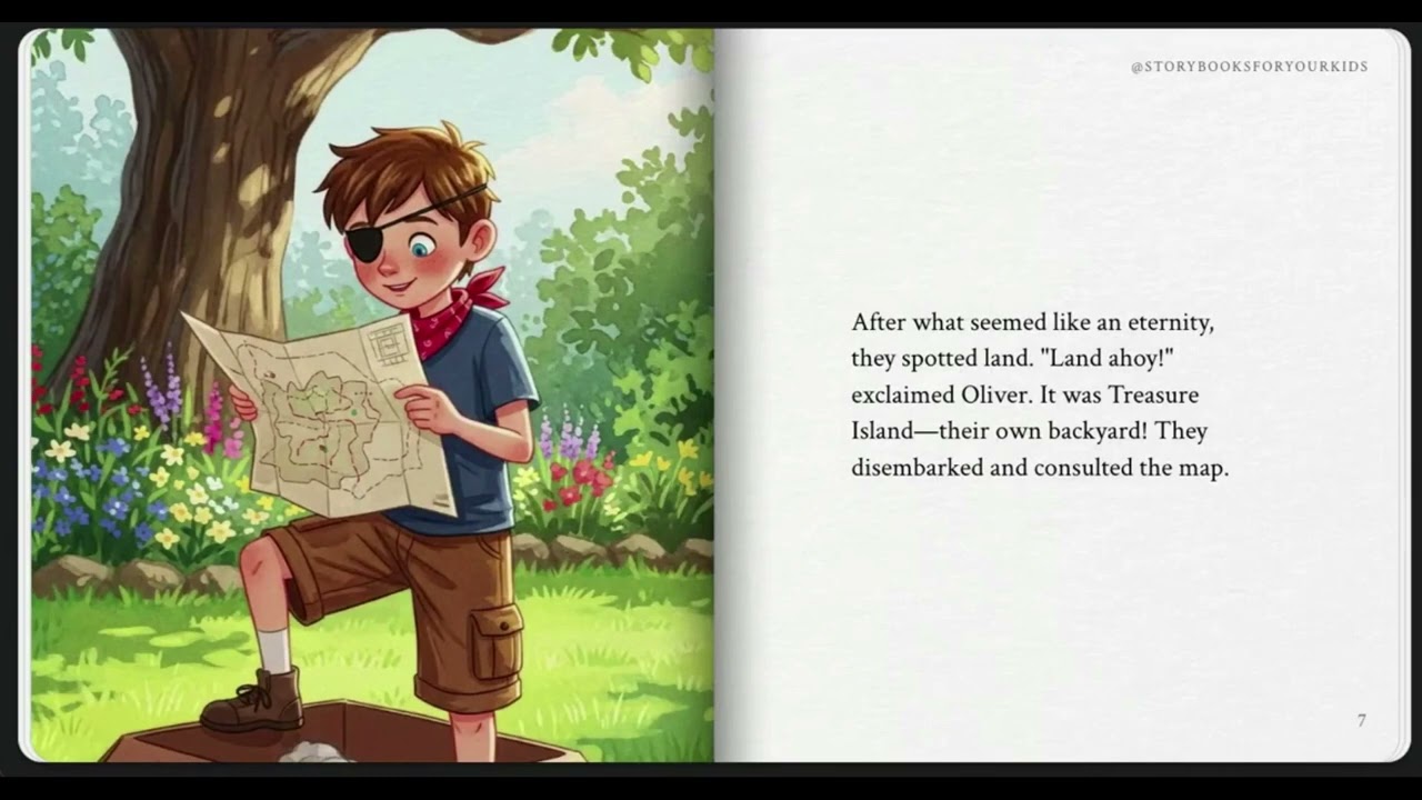 Storybooks for kids: Oliver and Eric and the candy treasure | Kids tales