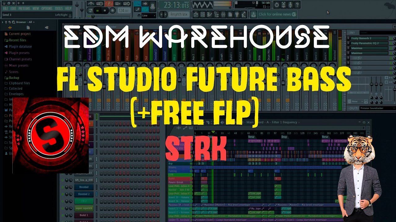 Fl Studio Future Bass Drop + Free FLP (STRK) - YouTube