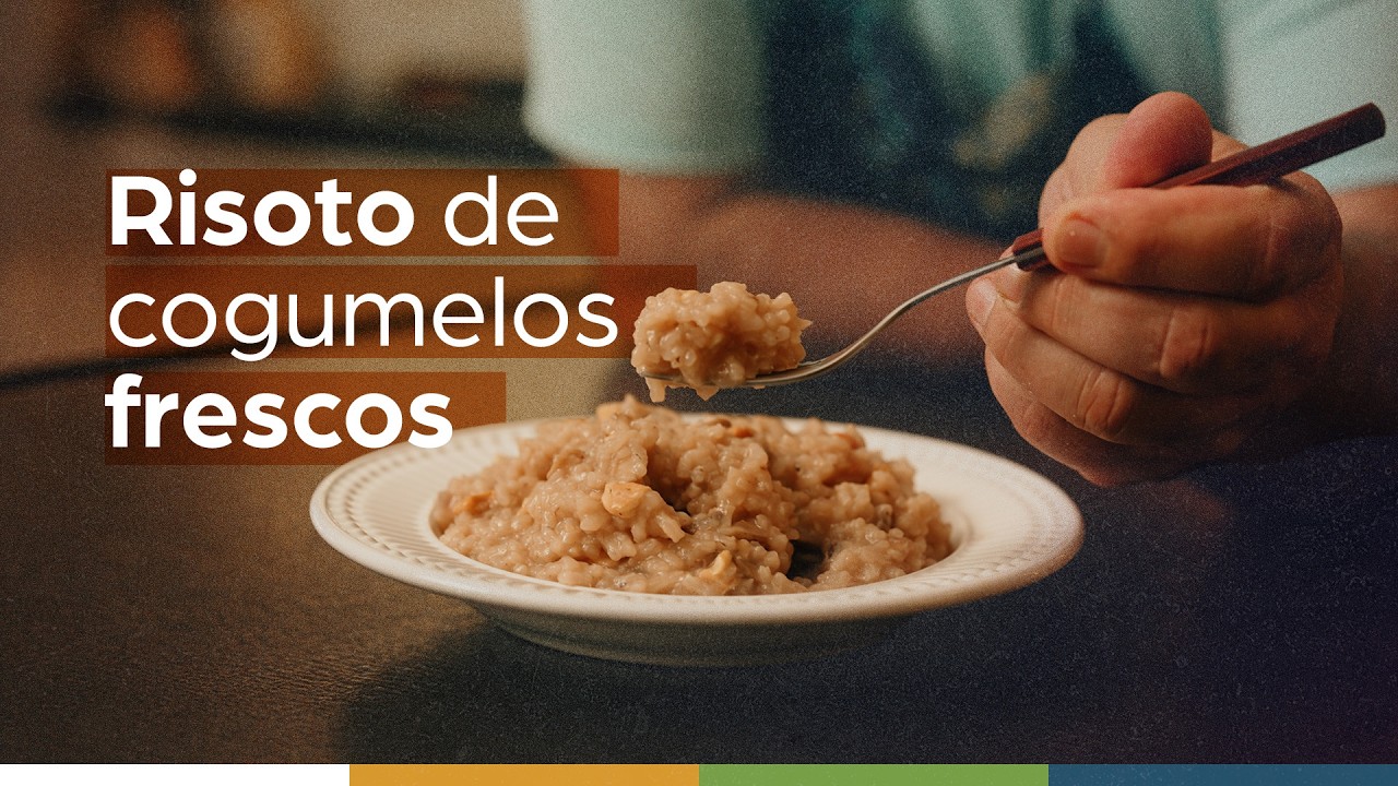 Risoto de Cogumelos Frescos