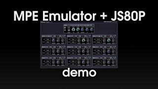 Mpe Emulator V1.1.0 Demo With Js80P V3.5.0 And Arturia Keystep 37 Unedited