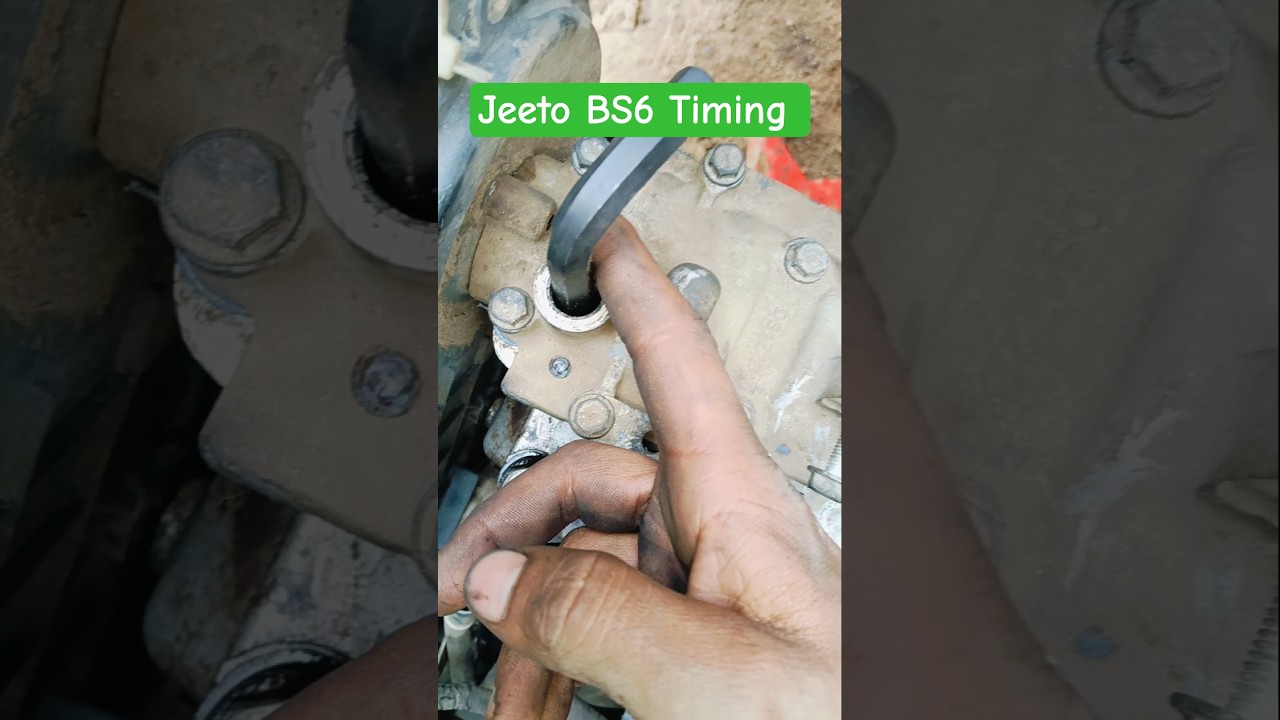 Mahindra Jeeto petrol engine timing 