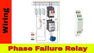 How to wire Phase Failure Relay. by AboutElectricity 81,652 views 5 years ago 4 minutes, 10 seconds