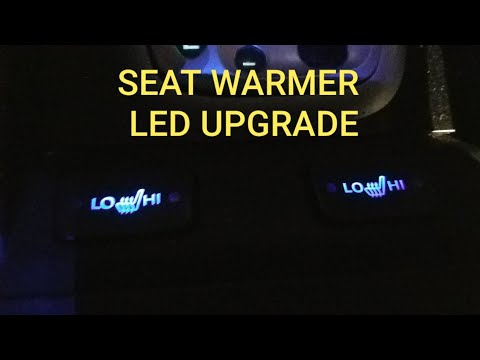 HOW TO INSTALL ACURA TL LED SEAT WARMER SWITCH TUTORIAL