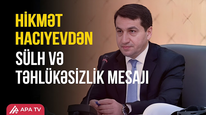 “Azərbaycan özünü qonşu dövlətlərə qarşı mümkün gərgin ssenarilərə hazırlayıb” – APA TV