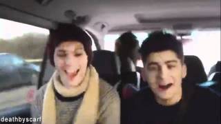 What One Direction Do on a Car Ride (January 8th, 2012)