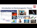 EMT-01: Introduction to Electromagnetic Theory By Dr Rajin M. Linus
