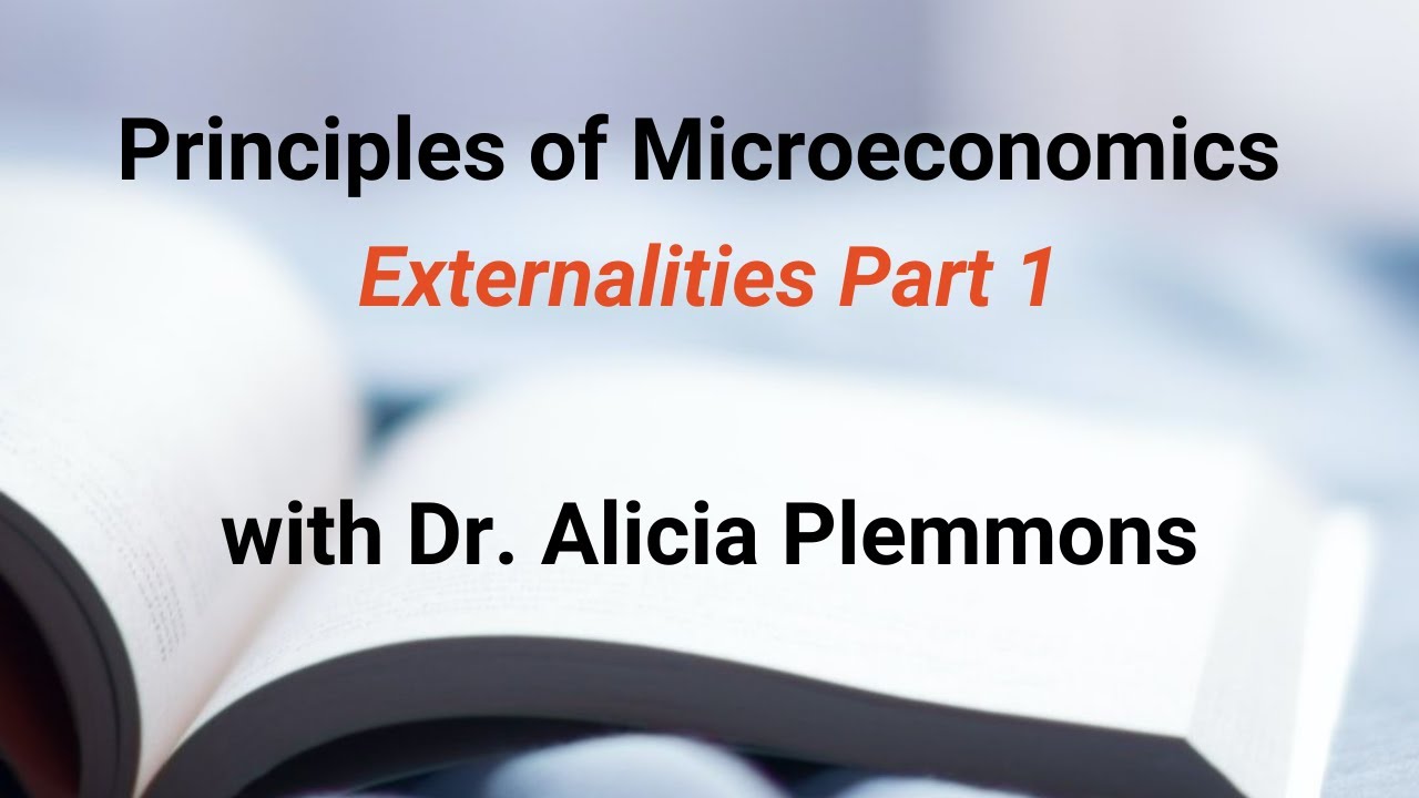 ECON 112 Ch 17 Part 1: Externalities