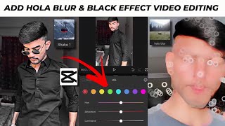 tiktok new trending black effect video editing in capcut | black effect