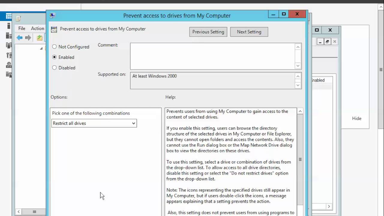 learning group policy