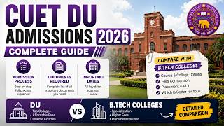 CUET DU Admissions 2026 | Complete CSAS 2026 Guide