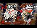 Opel rally engine workshop tour c20xe red top heaven