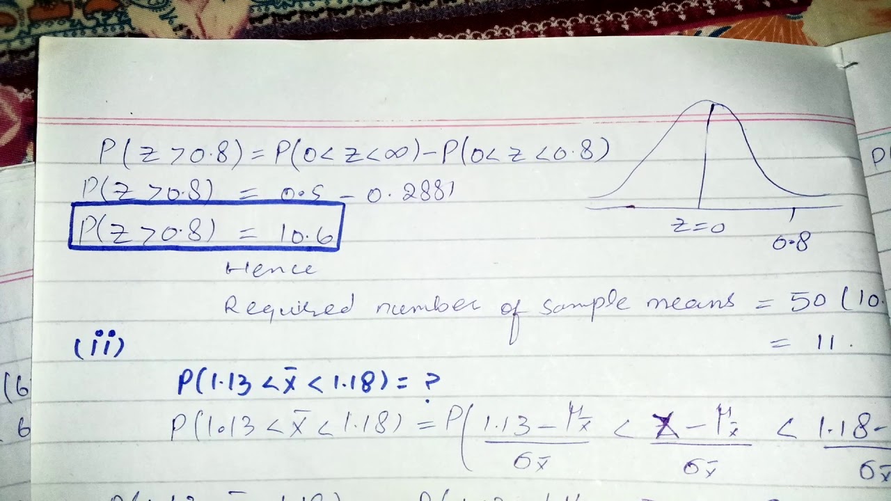 BSc part 2 chapter 14 ( survey Sampling and sampling distribution) Q:14 ...