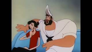 Popeye The Sailor - Fright To The Finish 1954 Full Cartoon Turner Print1080P