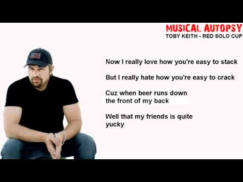 Musical Autopsy: Toby Keith - Red Solo Cup