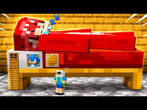 WE BUILT A SECRET HOUSE IN UMİ'S BED WITH BABY SONIC!